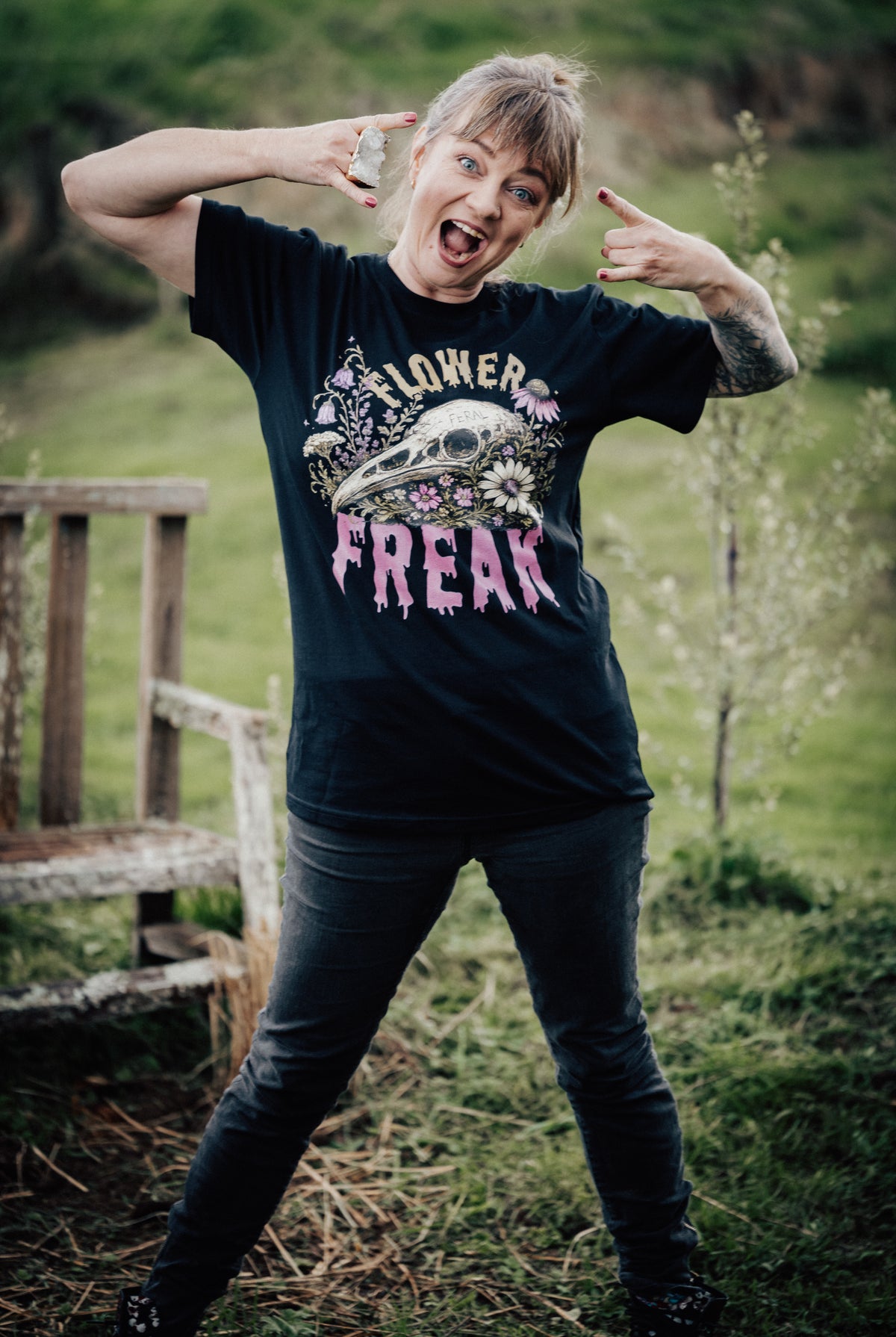 FLOWER FREAK | WILDLY FLORAL | ADULT UNISEX TEE